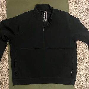 Nike Men's Black Zip-Up Sweater